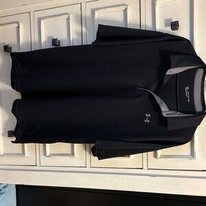 Under Armour Men's Black Lightweight Polo